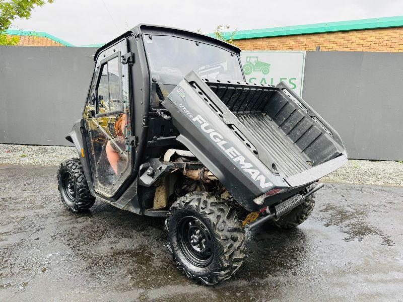 FUGLEMAN UT10 E 4WD ATV*C/W REAR TIP*YEAR 2023*ONLY 275 HOURS*VIDEO*
