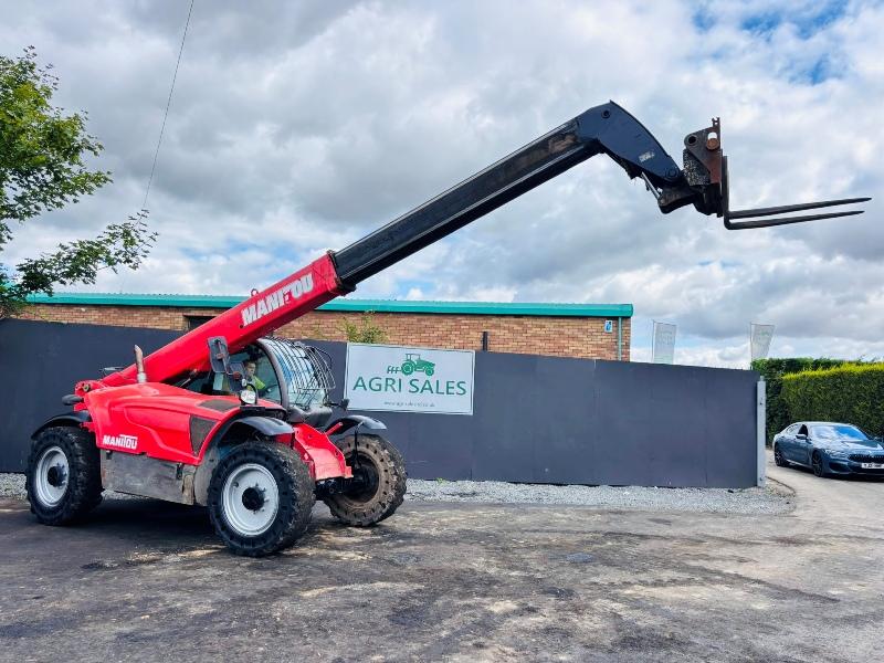 MANITOU MT 835 TELEHANDLER*C/W PALLET TINES*YEAR 2013*VIDEO*