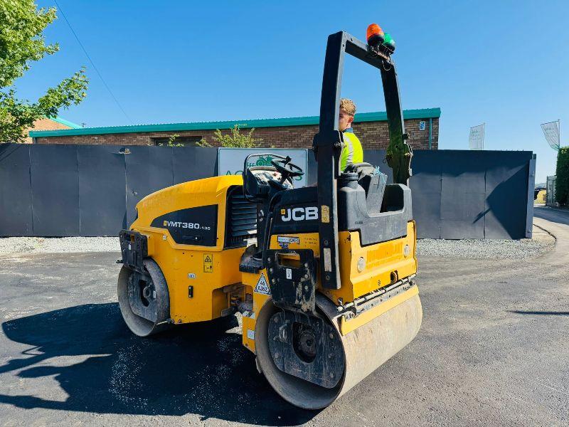 JCB VMT380-130 TANDEM ROLLER*YEAR 2015*VIDEO*