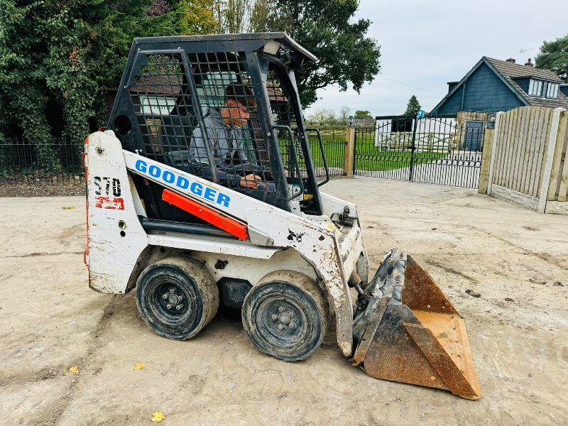 BOBCAT S70 SKIDSTEER *YEAR 2018* C/W BUCKET *VIDEO*