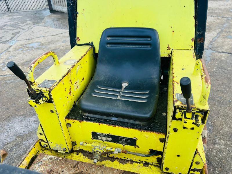 RAMMAX 2900-HF DOUBLE DRUM TRENCH ROLLER C/W KUBOTA ENGINE *VIDEO*