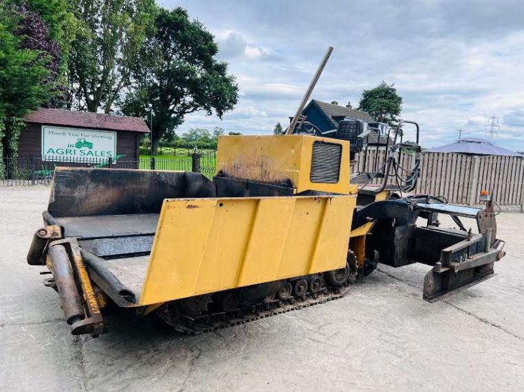 ABG TITAN 111 TRACKED TARMAC PAVER C/W DUAL CONTROL DRIVE *VIDEO*