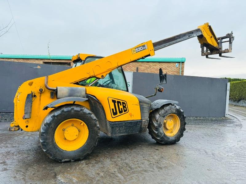 JCB 530-70 FARM SPECIAL 4WD TELEHANDLER *C/W PALLET TINES*VIDEO*