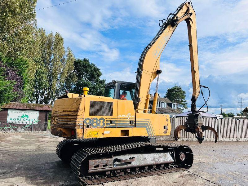 CASE 988-CK TRACKED EXCAVATOR C/W MAGNET GEAR & SCRAP GRAB *VIDEO*