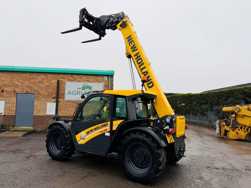 NEW HOLLAND TH6.28 TELEHANDLER*YEAR 2021*C/W PALLET TINES*VIDEO*