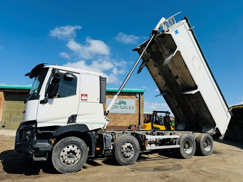 RENAULT C430 8X4 TIPPER LORRY* C/W EASY SHEET*YEAR 2015*VIDEO*