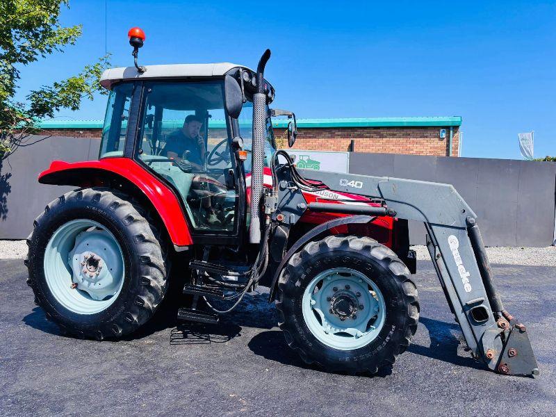 MASSEY FERGUSON 5455 FRONT LOADER TRACTOR*C/W FRONT LOADER*VIDEO*