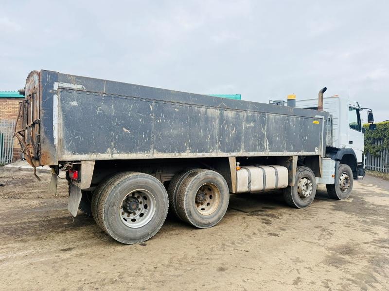 VOLVO FMX420 8X4 TIPPER LORRY*YEAR 2018*C/W EASY SHEET*VIDEO*