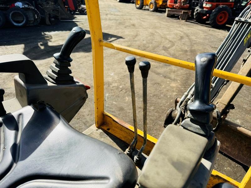 VOLVO EC15B RUBBER TRACKED MINI EXCAVATOR*C/W BUCKET*VIDEO*