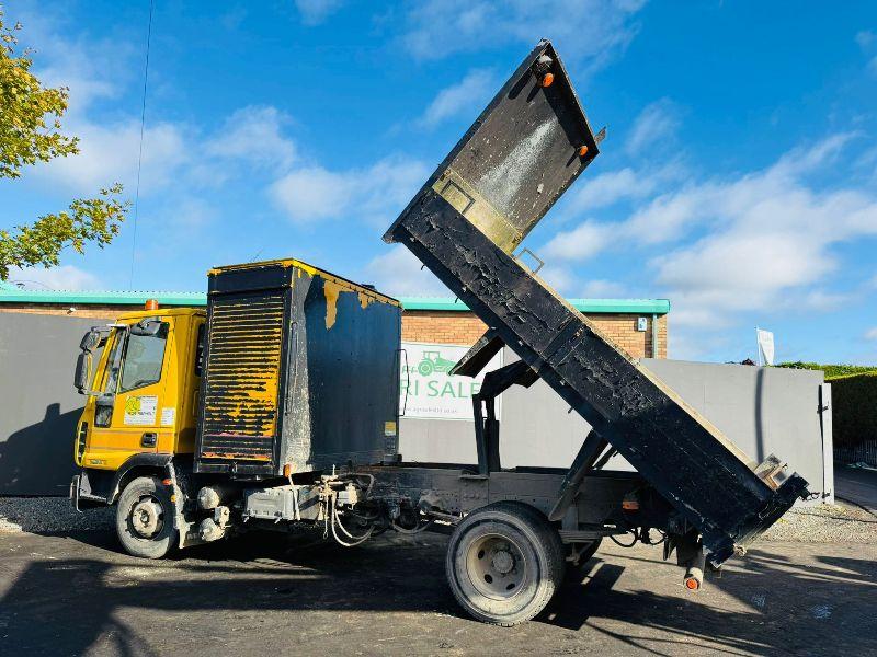 IVECO 75E16 7.5 TONNE TIPPING TRAILER*C/W BEHIND CAB STORAGE*VIDEO*