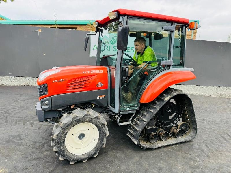 KUBOTA KT255 HALF TRACK TRACTOR*C/W REAR LINKAGE & PTO*514 HOURS*VIDEO*