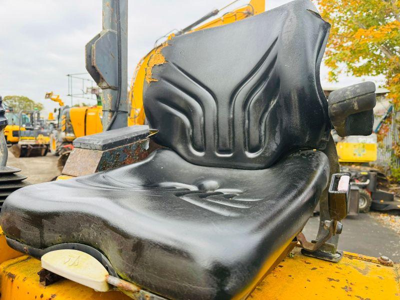 BENFORD TVH800L VIBRATING DRUM ROLLER*C/W SAFETY BAR*VIDEO*