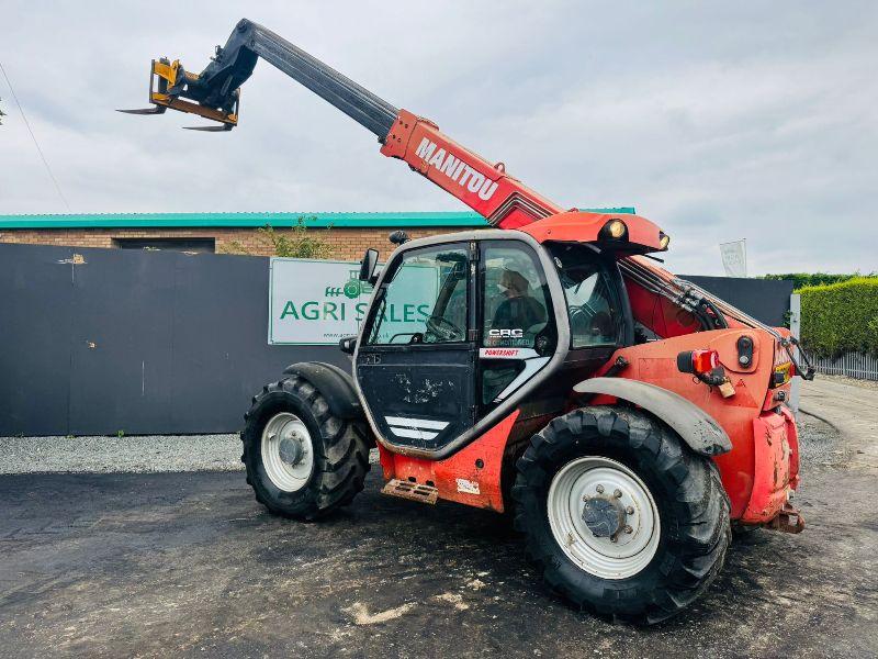 MANITOU MLT 741 TELEHANDLER*C/W BUCKET & PALLET TINES*VIDEO*