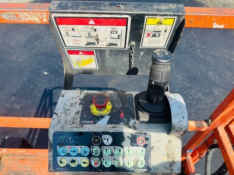 HAULOTTE COMPACT 10DX MANLIFT*READING 2462 HOURS*VIDEO*