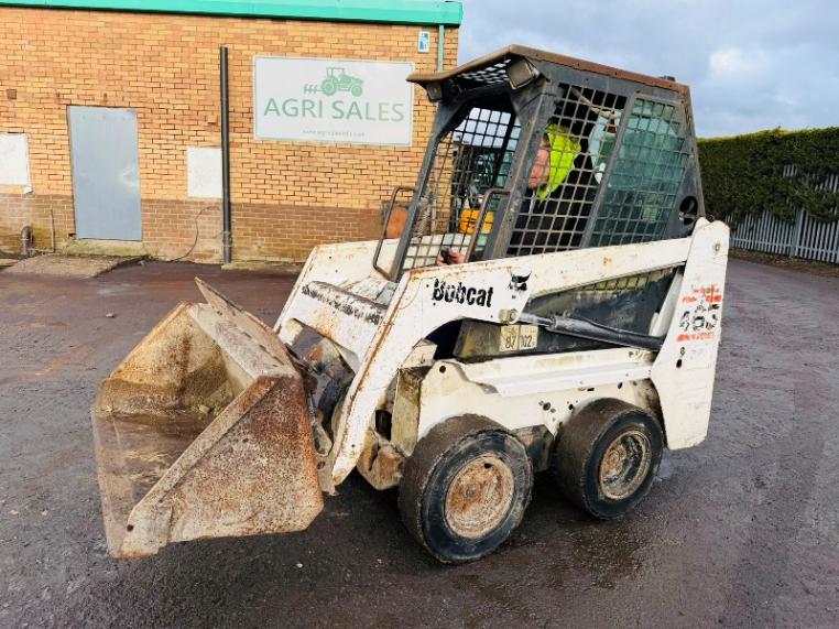BOBCAT 463 WHEELED SKIDSTEER*C/W BUCKET*VIDEO*