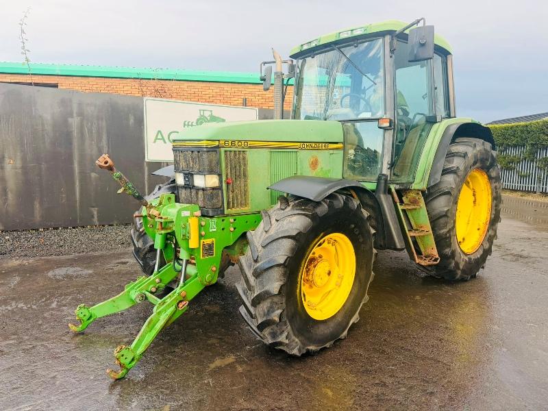 JOHN DEERE 6600 TRACTOR*C/W FRONT & REAR LINKAGE*VIDEO*