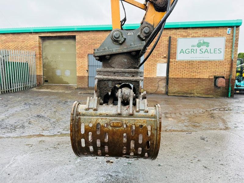 LIEBHERR 317 HRC EXCAVATOR*C/W ROTATING SELECTOR GRAB*YEAR 2010*VIDEO*