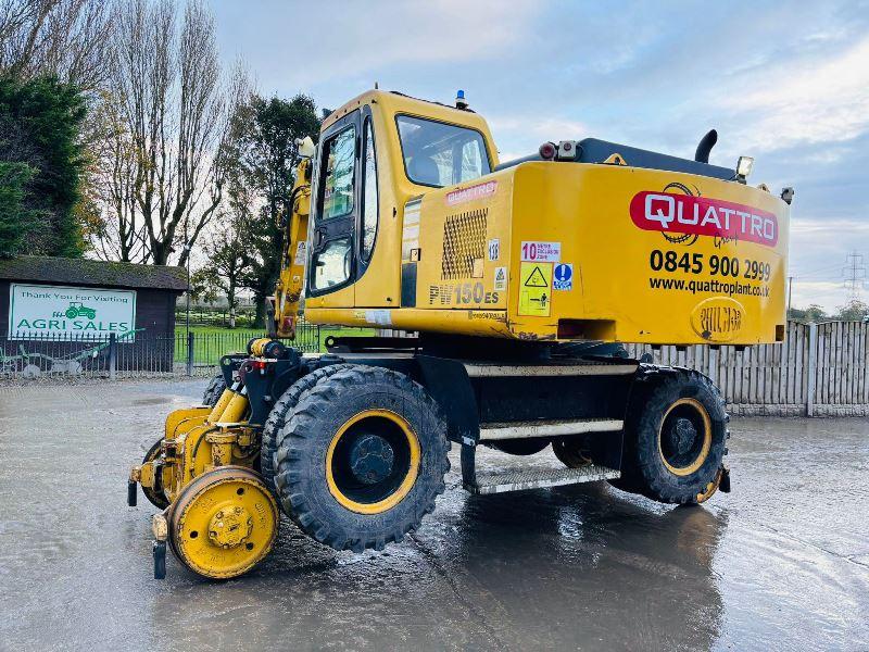 KOMATSU PW150ES-6K 4WD *ENGINEERING CONFORMANCE CERTIFICATE*VIDEO*