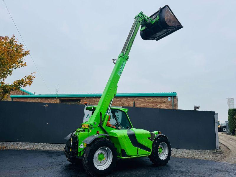 MERLO P32.6+ TELEHANDLER*C/W BUCKET*ENGINE TAP*YEAR 2014*VIDEO*