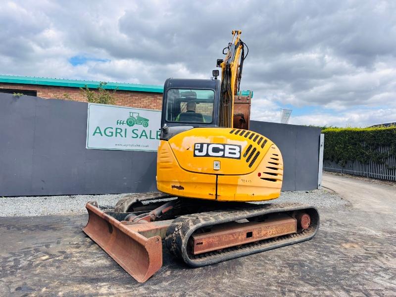 JCB 8085 ECO EXCAVATOR*YEAR 2012*C/W BUCKET*VIDEO*