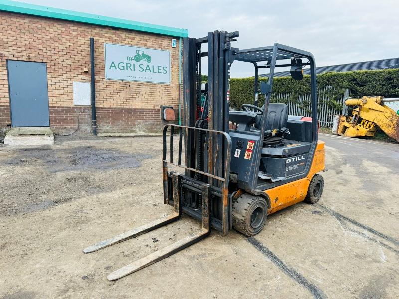 STILL R70-20G FORKLIFT*ENGINE TURNS OVER BUT WONT START*VIDEO*