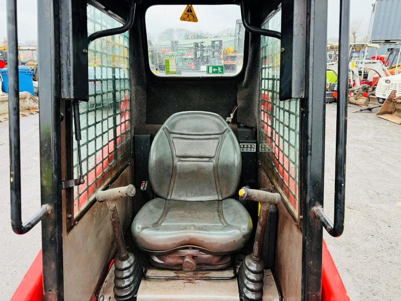 MANITOU 850R SKIDSTEER*C/W BUCKET*ONLY 615 HOURS*YEAR 2022*VIDEO*