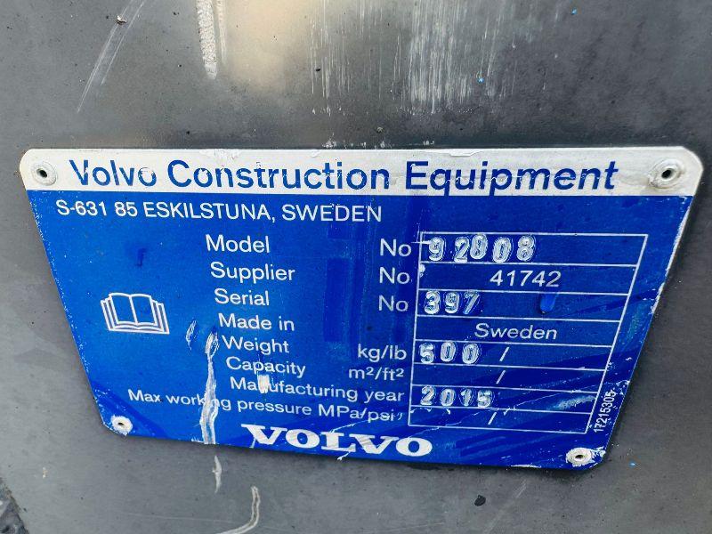 VOLVO JIB TO SUIT L150 L180 L220 WHEEL LOADER*YEAR 2015*VIDEO*