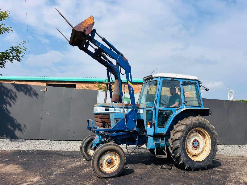 FORD 6700 DUEL POWER TRACTOR*C/W BOMFORD B3517 JOYSTICK CONTROL LOADER*VIDEO*