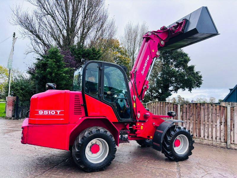 SCHAFFER 9510T 4WD TELEHANDLER *YEAR 2013* C/W BRAND NEW BUCKET *VIDEO*