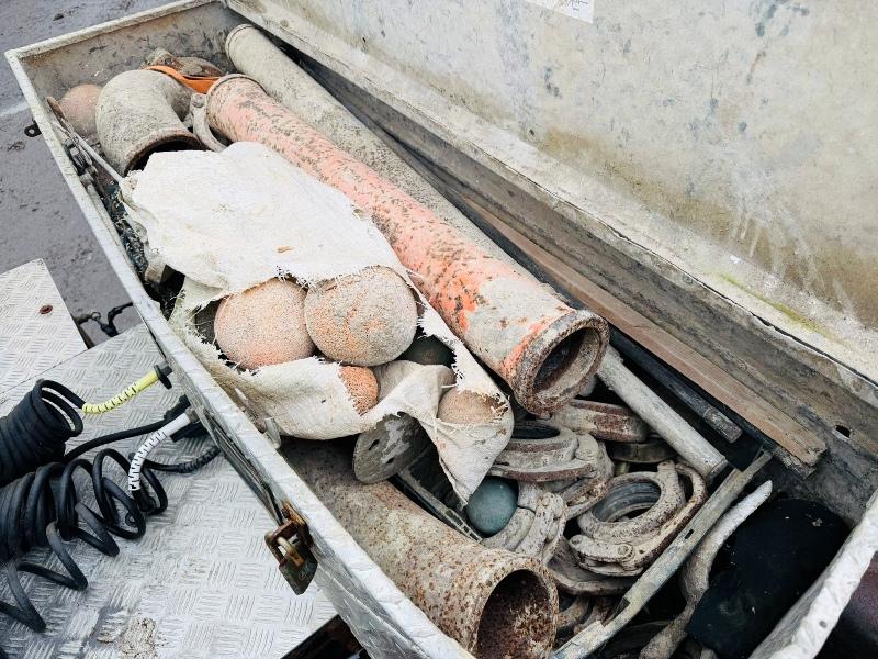 ISUZU ARTICULATED ROCK MASTER CONCRETE PUMP*C/W PERKINS ENGINE*VIDEO*