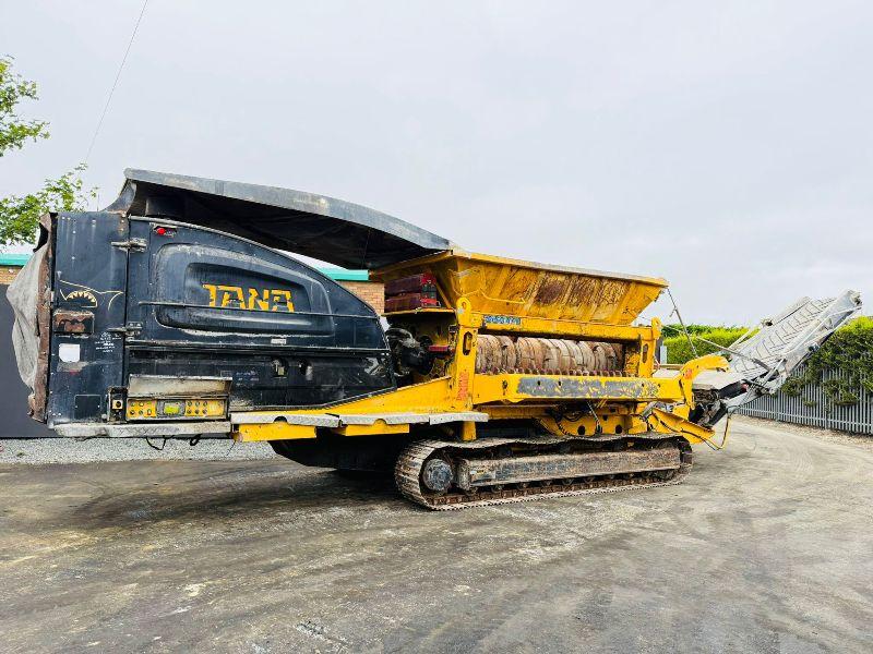 TANA SHARK 440DT INDUSTRIAL SHREDDER*YEAR 2017*C/W REMOTE CONTROL*VIDEO*