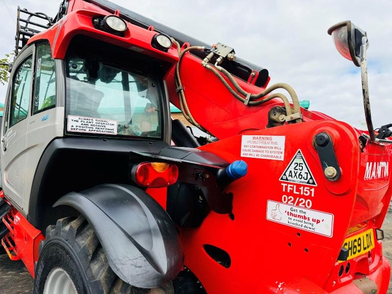 MANITOU MT1440 4WD SWAY & TILT TELEHANDLER*YEAR 2019*VIDEO*