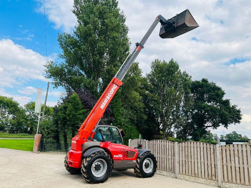 MANITOU MLT932 4WD TELEHANDLER * 9 METER REACH * C/W TINES & BUCKET*VIDEO*
