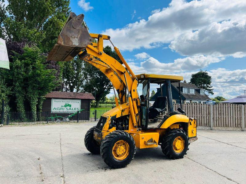 JCB 2CX 4WD AIRMASTER LOADING SHOVEL C/W 4 WHEEL STEER *VIDEO*