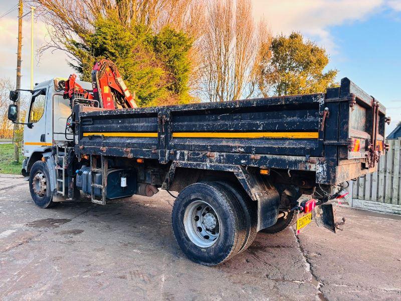 DAF LF55.220 4X2 TIPPER LORRY C/W HIAB 099 CRANE , CHOICE OF 5 *VIDEO*