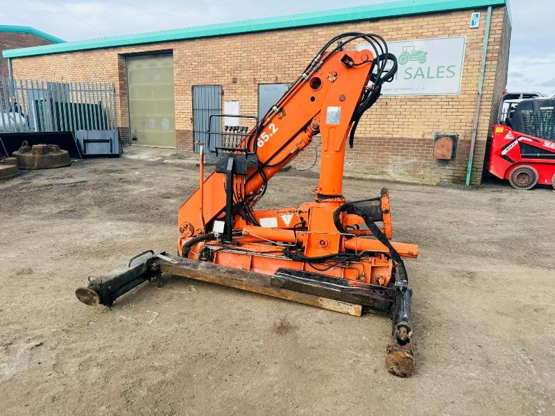 ATLAS 65.2 HIAB CRANE*C/W SUPPORT LEGS*VIDEO*