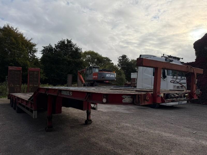 KING LOW LOADER TRAILER*C/W RAMPS AND WINCH*YEAR 2008*VIDEO*