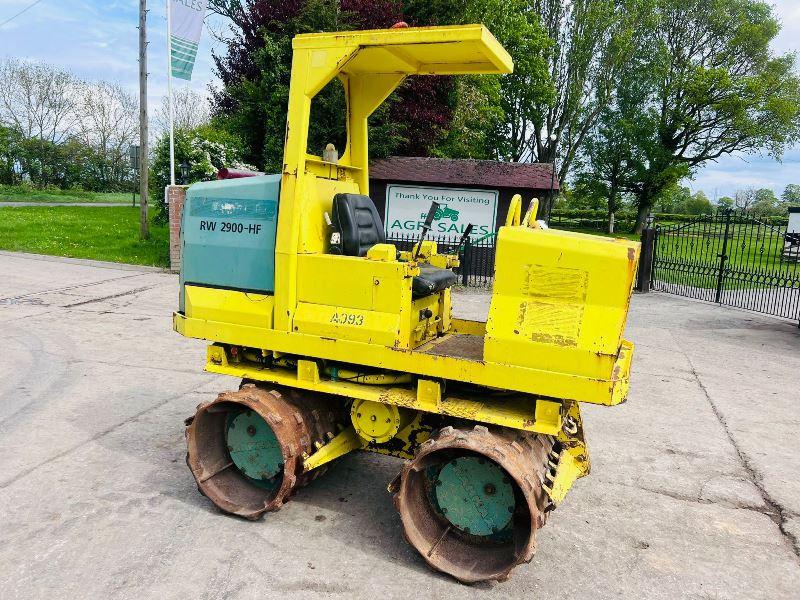 RAMMAX 2900-HF DOUBLE DRUM TRENCH ROLLER * SPARE & REPAIRS *