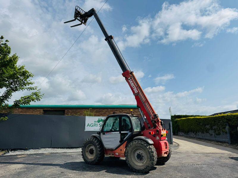 MANITOU MT932 4WD TELEHANDLER *C/W PALLET TINES*VIDEO*