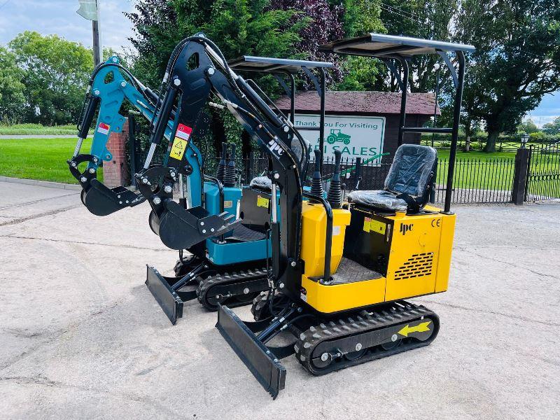 UNUSED JPC PC10 TRACKED EXCAVATOR * YEAR 2023, CHOICE OF 2*VIDEO*