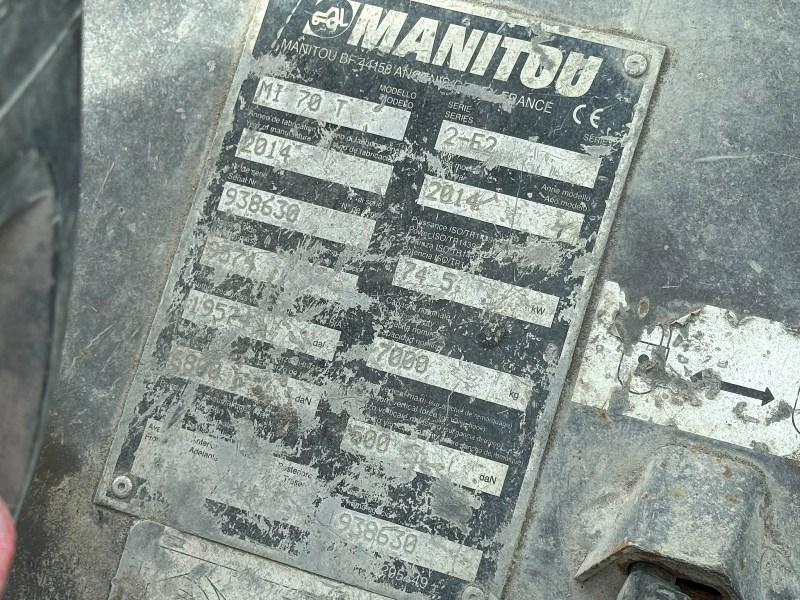 MANITOU MI70T FORKLIFT*C/W PALLET TINES*YEAR 2014*VIDEO*