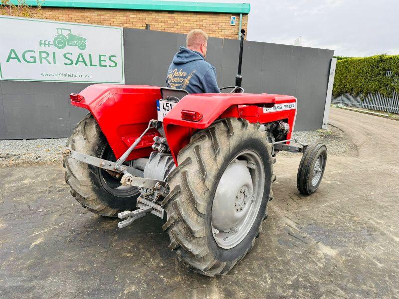 MASSEY FERGUSON 240 TRACTOR*C/W REAR LINKAGE AND PTO*VIDEO*