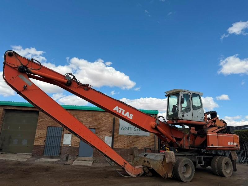 ATLAS 1804 HRC SCRAP HANDLER*C/W MAGNET GEAR*VIDEO*