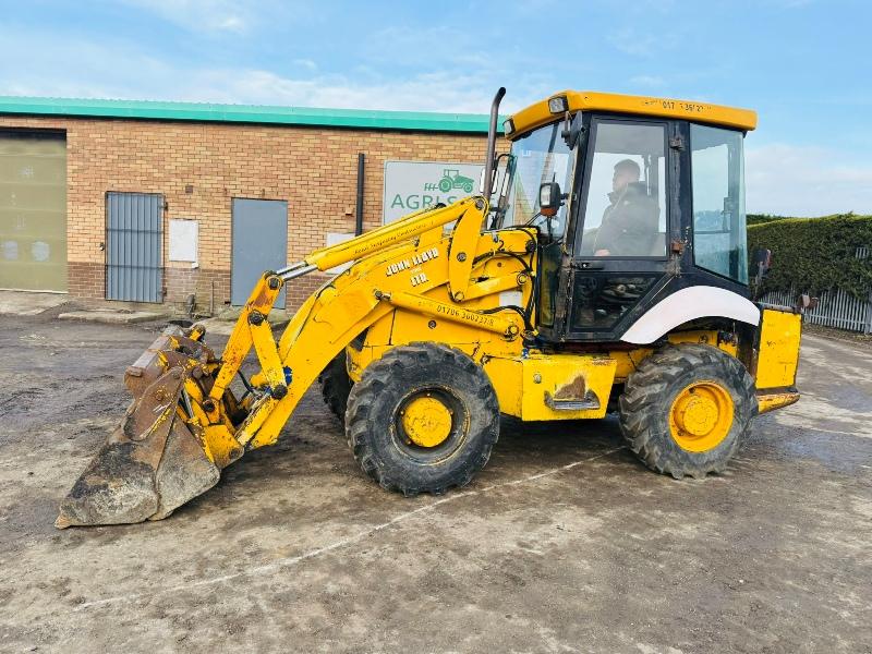 JCB 2CX AIRMASTER*C/W HYDRAULIC FRONT QUICK HITCH*3 IN 1 BUCKET*VIDEO*