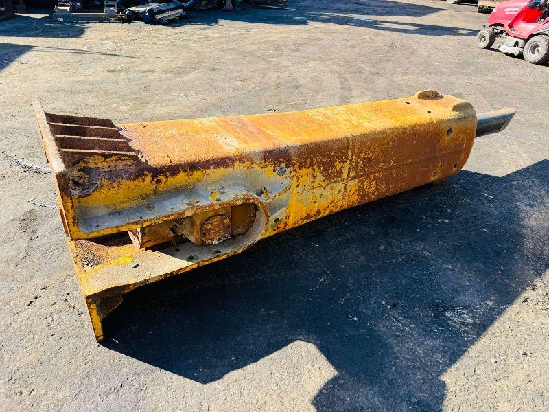 D160 IIS HYDRAULIC HAMMER TO SUIT 48 TONNE EXCAVATOR*VIDEO*