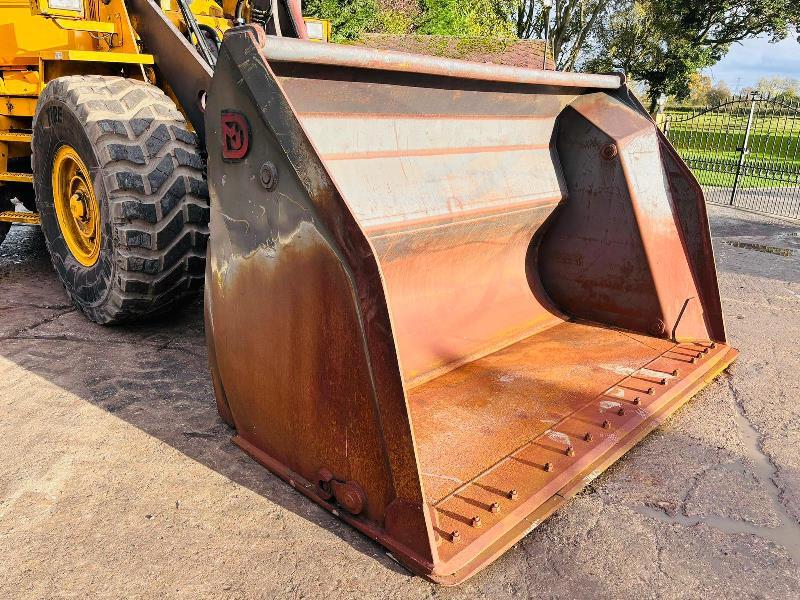  VOLVO L90C 4WD LOADING SHOVEL C/W TOE TIP BUCKET *VIDEO*