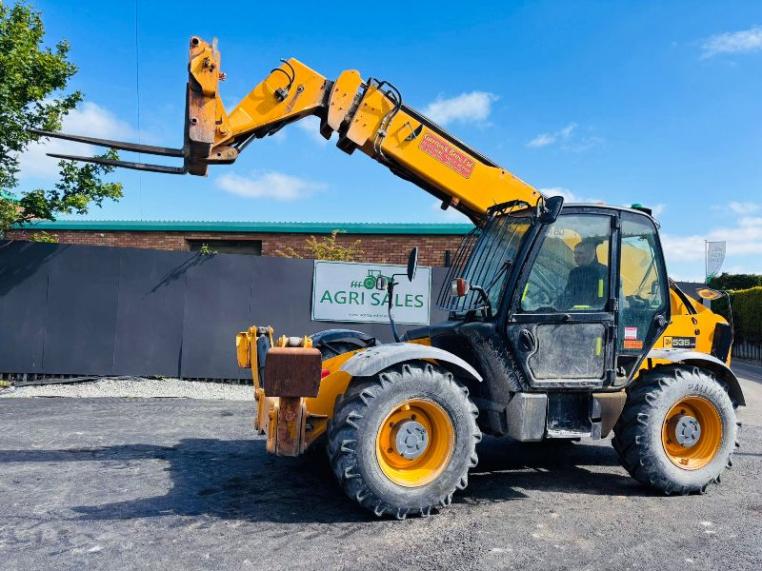 JCB 535-125 TELEHANDLER *READING 4393 HOURS*YEAR 2009*C/W PALLET TINES*VIDEO*