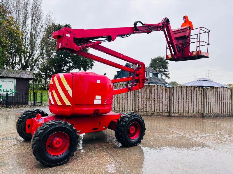 GENIE Z-4525 AIREL PLATFORM * 24FT REACH * C/W TELESCOPIC BOOM *VIDEO*