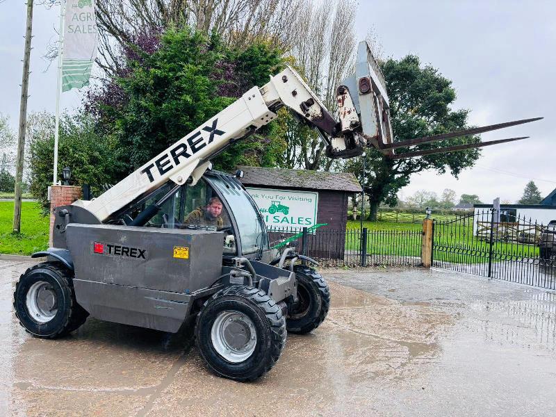 TEREX TELEIFT 2506 4WD TELEHANDLER C/W PALLET TINES *VIDEO*