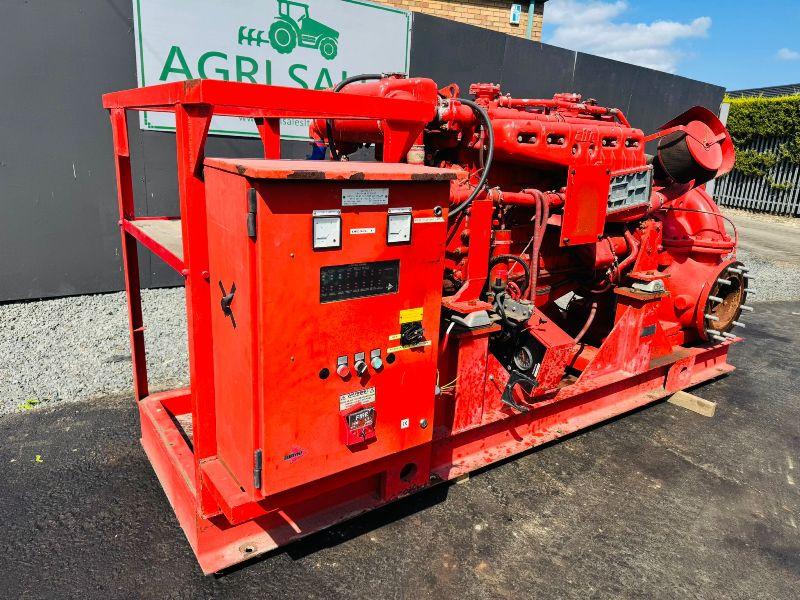 WEIR 10 INCH WATERPUMP*C/WIVECO ENGINE*VIDEO*